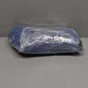 AMOAMI Upgraded Waffle Runner Rug Super Absorbent Non Slip Bath Mats for Bathroom Machine Washable Bathroom Runner Rug with Tassels, Ideal for Hallway Bedroom Laundry Room, 2'x 5'(24" x 60"), Blue