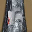 Cable Management, 25'' Cable Management Under Desk No Drill, Metal Cord Organizer with Clamp for Standing Desk, Cable Organizer for Home Office, Black (25'' (1 Pack))