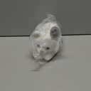 Bearington Lil' Muffin White Cat Stuffed Animal - 8" Adorable White Cat Plush Toy with Soft Fur and Lifelike Details - Cute and Cuddly Stuffed Kitten Plushy - Adorable Gift for Kids and Toddlers