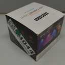 RGB Puck Lights with Remote Control, 2000mAh Rechargeable Stick on Led Lights, 9 Colors & 2 Dynamic, Tap Light with Timing,Under Cabinet Lighting for Closet,Kitchen,Cabinet,Shelf(Black, 3 Pack)