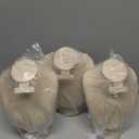 Youyole 3 Pcs Linen Jewelry Display Necklace Earrings Ring Display Stand Jewelry Bust/mannequin for Selling and Shows