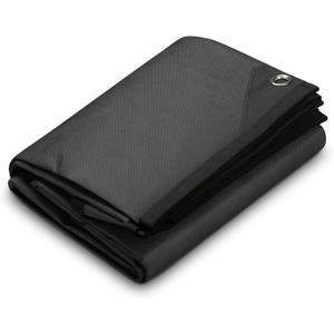 Arcturus XL Survival Tarp - Insulated Reflective Thermal Camping Tarp - 8.5' x 12' (Black)