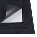 RZJZGZ 5 Piece Adhesive Felt Sheet 8.3X11.8in Felt Fabric Adhesive Sticky Back Felt Sheets for Art and Craft Making (Brown5)