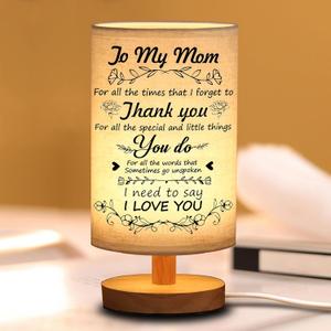 Table Lamp for Mom's Day Gifts, Night Light & Valentines Present