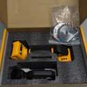 3" Cordless Cut Off Tool Compatible With DeWalt 20V MAX Battery (NO Battery) Mini Circular Saw Brushless Compact with 3" Blades, 19000RPM, Removable Dust Cover for Metal/Wood/Tile/Plastic