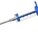 50ml Reusable Feeding Syringe - Drench Gun,Adjustable Medicine Doser with 1 Nozzles, Suitable for Small Animals, Newborn Pets, Goats, Lambs, Pigs, Dogs, Cats, Birds