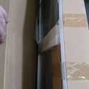 ENSO SENKA 44-48" W x 72" H Semi-Frameless Bypass Sliding Shower Door, Easy-to-Clean Treated Clear Tempered Glass, Matte Black