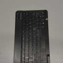 Backlit Bluetooth Keyboard Small Portable Wireless Keyboard Rechargeable Illuminated for Android Samsung Tablet Cell Phone Smartphone iPad A16 11th 10th Generation iPad Pro Air Mini iPhone (Black)