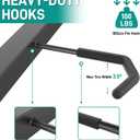 EVERHANGER Freestanding Bike Rack, Vertical Bike Rack Stand for Garage, Bicycle Storage Organizer, Holds Up to 5 Bikes
