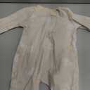 Burt's Bees Baby Boys Sleep and Play PJs, 100% Organic Cotton One-Piece Zip Front Romper Jumpsuit Pajamas (6-9 Months, Good Night Sky)