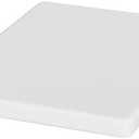 5 Inch Gel Memory Foam Mattress Medium Firm Mattresses CertiPUR-US Certified Bed-in-a-Box Pressure Relieving, Fiberglass Free， White Mattress 22in×24in×5in White
