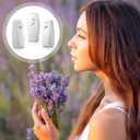 Maxcheck Automatic Air Freshener Spray Dispenser 2 Pack Wall Mounted Free Standing Restroom Air Freshener Battery Operated Automatic Sprayer Dispenser for Home Bathroom Commercial Time Scent(White)