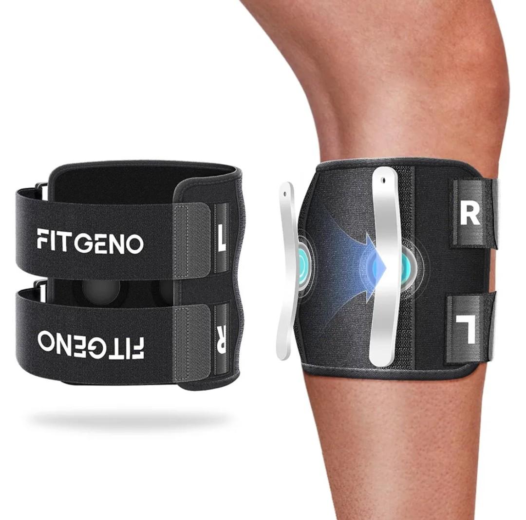 Fit Geno Sciatica Pain Relief Devices: Upgraded ReActive Plus Sciatica Pain Relief Brace – Sciatic Nerve Brace with Dual Pressure Pads Targeted Compression for Maximum Relief - Unisex