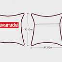 Avarada Striped Spiral Premium Grade Silk Throw Pillow Covers Case Cushion Cover for Sofa Couch Chair Bed Back Zipper Insert Not Included 16 x 16 inches (Green, 2)