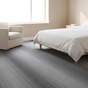 24 inch x 24 inch Carpet Tiles upholstered Non-Slip Carpet Squares Reusable Easy to Install Indoor and Outdoor Office Home Decor Flooring (Gradient Grey, 18 PCS)