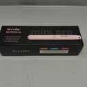 Terviiix Mini Flat Iron Hair Straightener, Adjustable Temperature, Travel-Size, 1/2" Ceramic Plates, Dual Voltage, Auto-Off, Pink