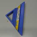 Tile Tool, Tile Edge Trim Cutting Tool for Installation, Precise 45-Degree Miter Cut Tile Trim Square Accessories for Pro and Beginner (1 Piece, Blue)