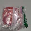 Riceshoot Red 50 Pcs Stain Ribbon Bows 5x7 Inch Twist Tie Bows for Gift Wrapping Cake Treat Bags Craft DIY Gift Wedding Baby Shower Birthday Party Decorations