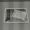 Nicewell Food Scale, 22lb Digital Kitchen Scale Weight Grams and oz for Cooking Baking, 1g/0.1oz Precise Graduation, Stainless Steel and Tempered Glass (Ash Silver)