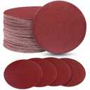 Uenhoy 100 Pcs 3 Inch Sanding Discs Kit, 80-3000 Grit Hook & Loop Sanding Disc, Quick Change Sandpaper Orbital Sander Pads for Polishing Woodworking