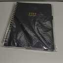 And Per Se 2026 Planner, A4 Size-Daily, Weekly & 18-Monthly Planner, Daily Schedule, Monthly Tabs, 100 GSM Thick Paper(Black)