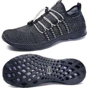 DLGJPA Men's Lightweight Quick Drying Aqua Water Shoes Athletic Sport Walking Shoes, 9.5