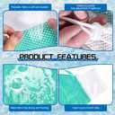 Cat Bathing Bag, Cat Shower Net Pet Bag, Cat Grooming Washer Mesh Bag, Adjustable Breathable Multifunctional Anti-Bite and Anti-Scratch Restraint Bag with Pets Nail Clippers for Cat's Bathing
