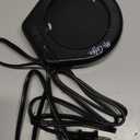 Mr. Coffee Mug Warmer for Coffee and Tea Portable Cup Warmer for Travel Office Desks and Home Black | Gifts for Teachers (1 Count (Pack of 1))