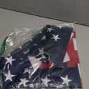 American Flag 3x5 ft Pole Sleeve Style: Longest Lasting US Sleeved Flag Made from Nylon, Embroidered Stars, Sewn Stripes, UV Protection Perfect for Outdoors! USA Flag