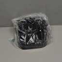 CIRCLE JOY Electric Salt and Pepper Grinder Set Automatic Salt and Pepper Grinder Set with Easy-to-Carry Charging Base and LED Light, USB Rechargeable, Upgrade External Adjustable Coarseness