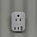 US to Japan Plug Adapter, HANYCONY Japan Power Travel Adpter with 2 Outlets 3 USB Ports(2 USB C), Type A Plug Adapter for Amercian USA to Japanese China Canada Mexico Philippines Peru