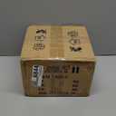 2 Pack White Flush Mount Ceiling Light, Farmhouse Ceiling Light Fixtures, 2-Light Rustic Metal Finish Industrial Kitchen Light Fixture for Bedroom, Hallway Light (2 Pack(9.8 in))