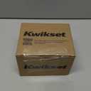 Kwikset 660 Series Square Front Door Lock Handle and Deadbolt Set, Entry Handleset Exterior with Interior Door Knob, Satin Nickel, Pick Resistant SmartKey Rekey Deadbolt Security