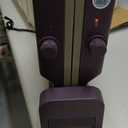 bella 10"x 20" Ceramic Fold-n-Store Dual Temp Griddle, Fits-anywhere Kitchenware, EverGood Ceramic Nonstick Coating, 2 Temperature Zones up to 400F, Dishwasher Safe Drip Tray, 1500 Watt, Plum