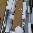 ROCKPOINT Stainless Steel Table for Prep & Work with Caster Wheels 24x48 Inches, NSF Metal Commercial Kitchen Heavy Duty Table with Adjustable Under Shelf and Table Foot for Restaurant, Home and Hotel