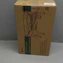 4-in-1 Elevated Slow Feeder Dog Bowls, 4 Height Adjustable Mess Proof Raised Dog Bowl Stand with No Spill Water Bowl, Stainless Steel Doggy Food Dish & Slow Feeder for Pets (Grey)