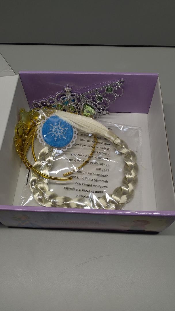 Meland Princess Dress Up for Girls - Dress Up Clothes for Girl Age 3-8 Year Old, Gift Idea for Birthday Christmas