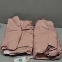 100% Blackout Curtains for Bedroom, Thermal Black Out Curtains, Back Tab/Rod Pocket Linen Blackout Drapes, Room Darkening Drapes for Living Room, 52''W x 96''L, Pink