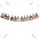 My 2nd Rodeo Photo Banner Cowboy 2nd Birthday Wall Decoration Wild West Cowboy Two Birthday Party Picture Banner Decor Supplies