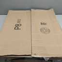 Liliful Halloween Cemetery Pop up Coffin With Lid, 60 Inch Collapsible Prop Life Size, Scary Fake Fabric for Graveyard, Halloween Decoration, Lawn, Party, House (Wooden, 1 Pcs)