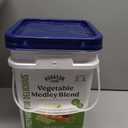 Augason Farms Vegetable Medley Blend 4-Gallon Pail, Certified Gluten Free, Emergency Food Supply, Everday Meals, 778 Servings (EXP 08/19/26)