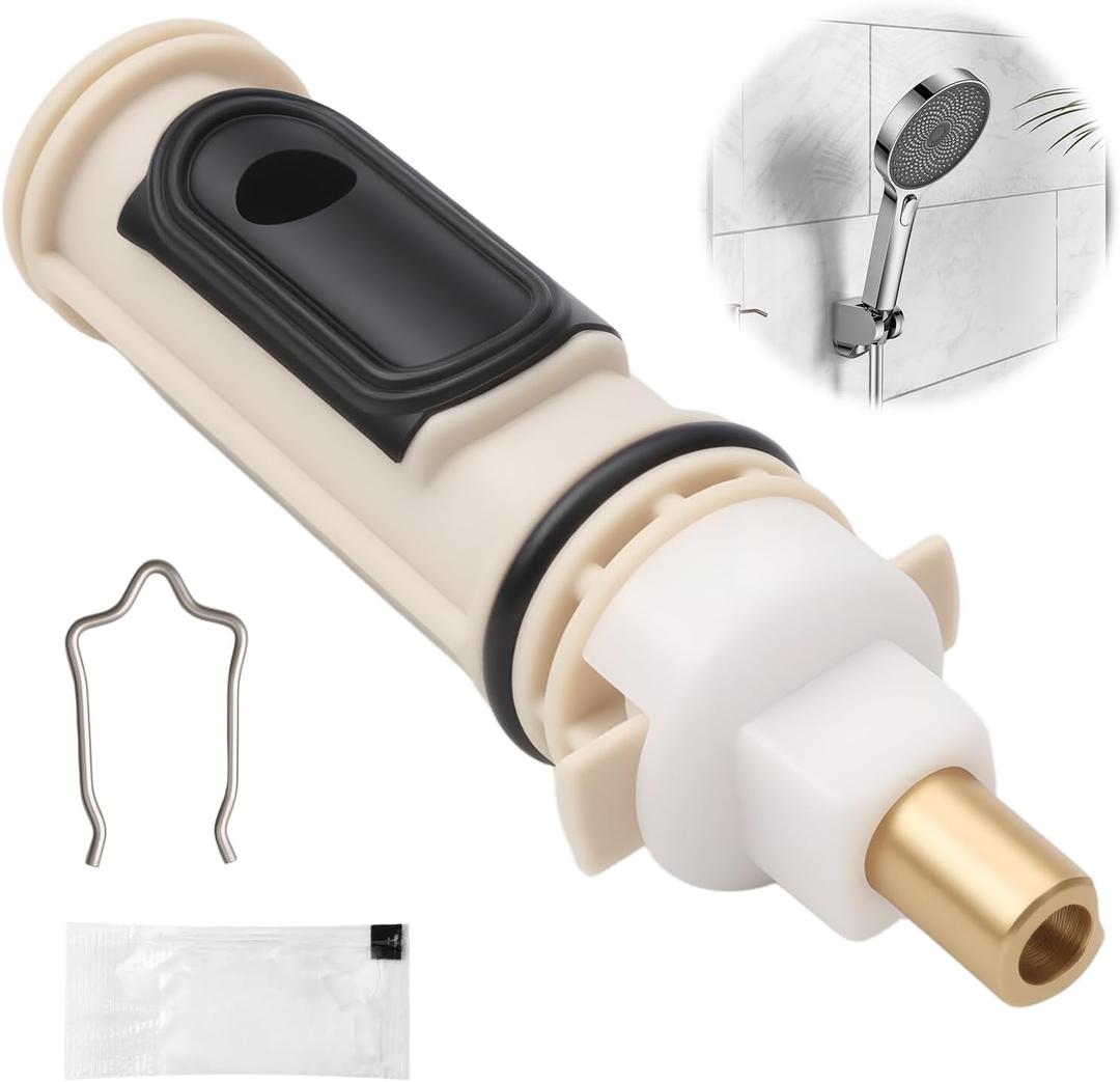 1222 Cartridge Kit Compatible with Moen Tub Shower Replacement Cartridge for Moen Posi Temp One-Handle Faucets, Durable Brass and Plastic Easy Installation