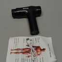 AYURA Massage Gun Deep Tissue, Muscle Massager Gun for Pain Relief, Percussion Massage Gun with 30 Speeds & 6 Heads, Portable Handheld Back Massage Gun for Athlets Men Women (Black)