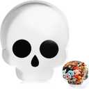 13.7'' Halloween Skull Fillable Charcuterie Tray for Halloween Container Treat Mache Cutout Candy for Halloween Party Favor Cookies Goodie Candy Cupcake Box Party Supplies