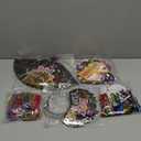 HOWAF 2026 New Year Eve Party Supplies, Happy New Year Tiaras Headband, 2026 New Year Glasses Top Hats Fringed Noisemaker and Necklace, Black and Colorful New Year's Eve Party Favors