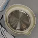 Travel Electric Kettle-Collapsible Portable Electric Kettle, 600W Foldable Small Water Boiler with 4-Temp Presets, Food Grade Silicone for Hotel, Office, Camping (Beige, 600mL)