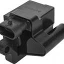 Square Ignition Coil Pack Compatible with 4.8 5.3 6.0 V8 2001 2002 2003 2004 2005 2006 Chevy Silverado 1500 2500 HD Suburban Avalanche Express GMC Sierra Yukon Savana Cadillac Escalade, IC400 D581