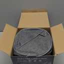 Vingud Electric Lunch Box for Adults, 1.2L/41oz, 100W Fast Heated Lunch Box, 12V/24V/110V Portable Food Heater for Car/Office Work with 304 Stainless Steel Container, Blue Gray