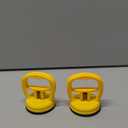 ZIMISI 2PCS Car Dent Puller, Suction Cup Dent Puller Kit with Handle Lifter, Car Dent Remover Tool, Vehicle Body Repair Tool for Glass and Tiles Lifting, and Objects Moving (Yellow)