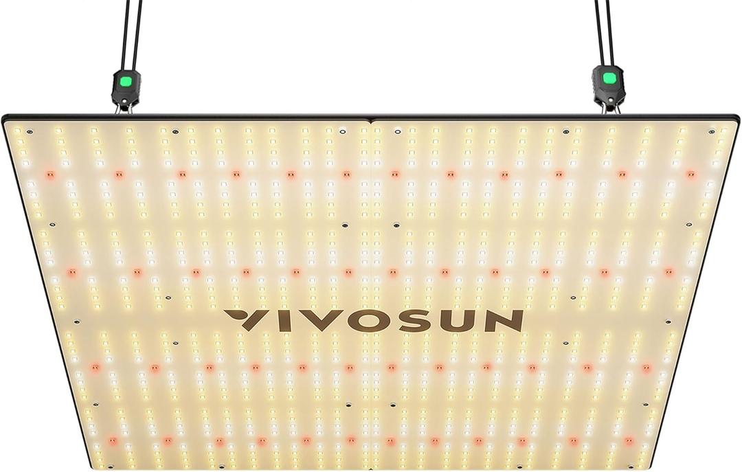 VIVOSUN VS4000 LED Grow Light with Full Spectrum Diodes & Brand Driver Dimmable Sunlike Lights for Seedling Veg & Bloom Plant Grow Lamp for 4x4/5x5 Grow Tent